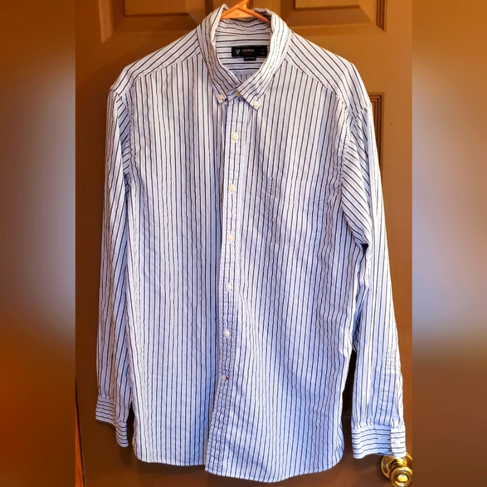 Cremieux Classic Long Sleeve Button-up Shirt